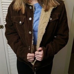 🏇GAP Brown Corduroy Coat